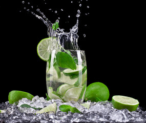 mojito splashing