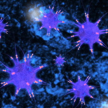 Neurons - 3D Render
