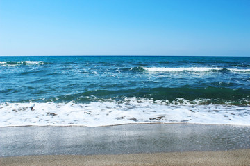 Sea Beach in Patara, Antalya, Turkey. 