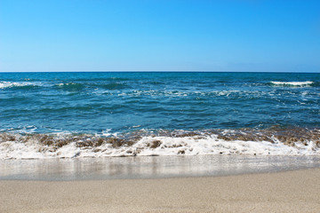 Sea Beach in Patara, Antalya, Turkey. 