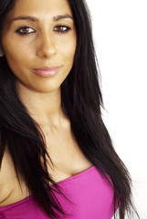 Portrait of a young woman