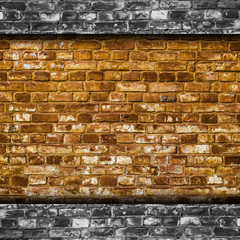 wall brick texture brown red pattern surface cement background o