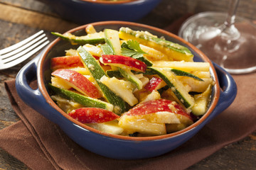 Organic Vegetable and Fruit Salad