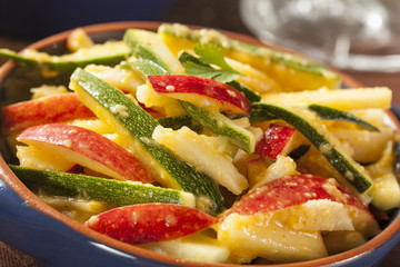 Organic Vegetable and Fruit Salad