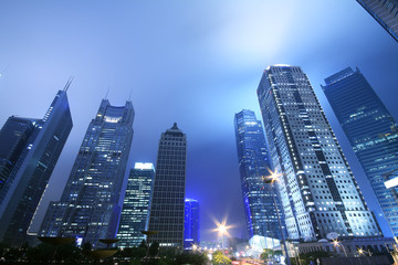 Fototapeta na wymiar Shanghai at night