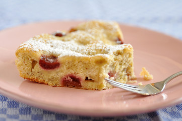 Kirsch Mandel Kuchen