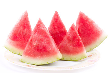 Watermelon isolated on white background