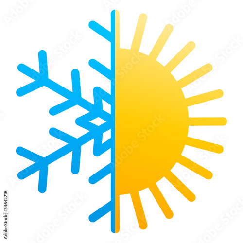 "Schnee und Sonne" Stockfotos und lizenzfreie Vektoren auf Bild 53642218