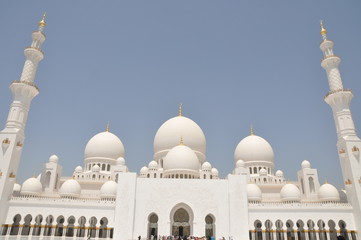 Sheik Zahed Grand Mosque in Abu Dhabi