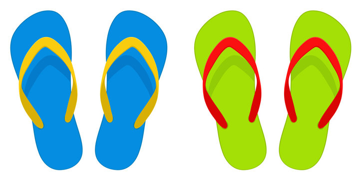 flipflops beach sandals