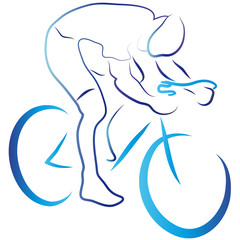 bicycle - racing bicycle - bike - cycling - cyclist