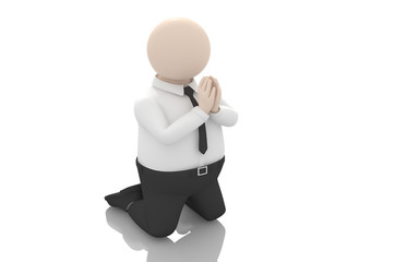 Office scenes (prayer)