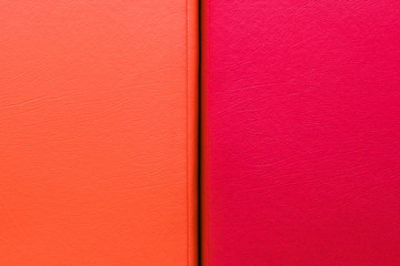 Fototapeta premium Red and orange leather