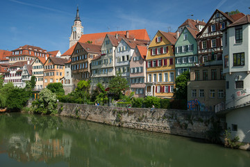 Fototapeta na wymiar Pejzaż z Tübingen