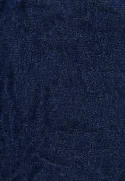 Denim Fabric Texture - Dark Blue