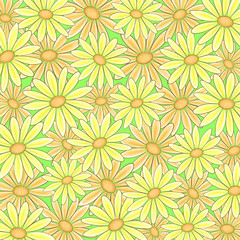 Abstract flower background