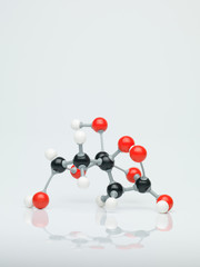 three dimensional molecular model