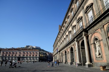 Fototapeta na wymiar Pałac Królewski w Neapolu