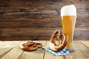 Beer and Pretzel; Oktoberfest