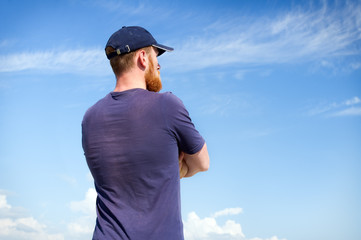 The person with a beard