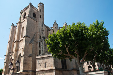 église de Capestang dans l'Hérault