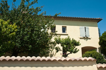 villa traditionnelle sud de la France
