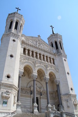 Obraz premium Lyon, Basilique Notre Dame de Fourviere