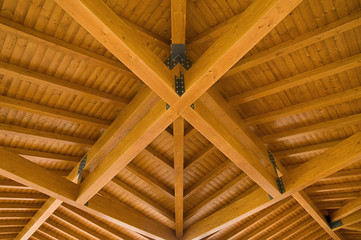 copertura in legno
