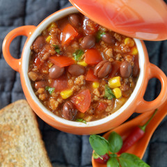 Chili Con Carne mit Sojahack