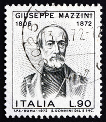 Postage stamp Italy 1972 Giuseppe Mazzini, Patriot
