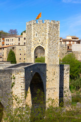 Obraz premium Besalu village (Catalonia)
