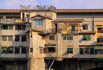 Fototapeta na wymiar Ponte Vecchio detail