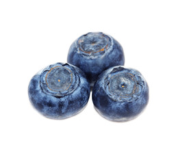 Blueberries, blueberry on white background.