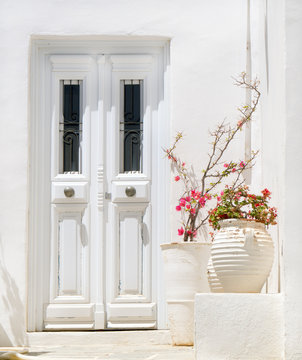 Fototapeta Traditional greek house on Sifnos island, Greece