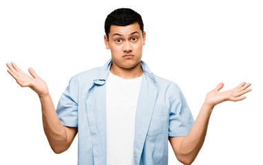 asian college student confused