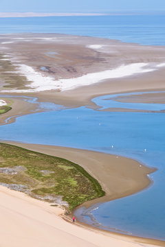 Sandwich Harbour in East Namibia