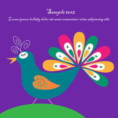 Abstract Bird Design