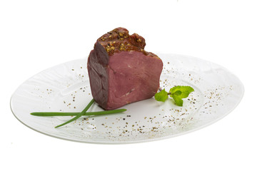Smoked beef