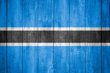 Fototapeta na wymiar flag of Botswana