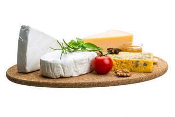 Variety cheese assortment