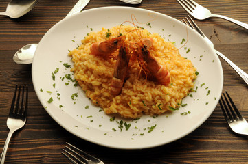 Risotto ai gamberetti