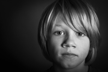 Abused child