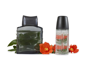 MALE COSMETICS SET.LOTION AND ANTIPERSPIRANTE.