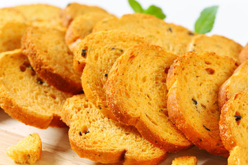 Mini Mediterranean Toasts