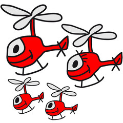 Helicopter Family © Style-o-Mat-Design