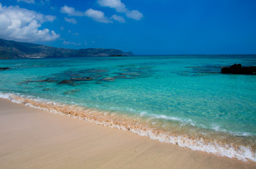 Fototapeta premium Elafonisi Kreta Strand