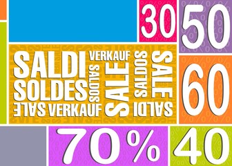 CARTELLO SALDI O LIQUIDAZIONE