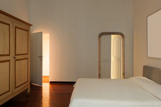 Beautiful Classic Bedroom, .room At Night