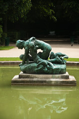 Jardin du musée Rodin à Paris