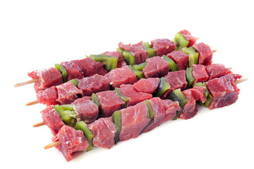 skewers of beef